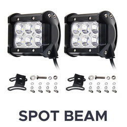 2 kpl CREE 4" 50 W Spot/Flood LED-valo