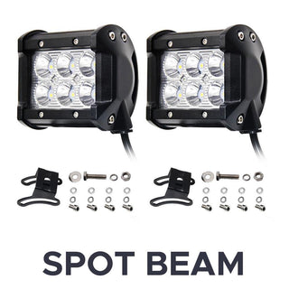 2 kpl CREE 4" 50 W Spot/Flood LED-valo