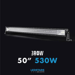 50" CREE 3ROW LED Paneeli Bar med 540Watt och 32400lumen billigast i Skandinavien hos Ledstars.fi